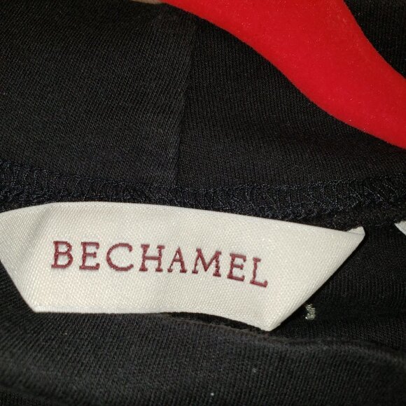 Bechamel Women's Black Long Sleeve Christmas Mock Turtleneck Sweatshirt - L - Picture 4 of 5